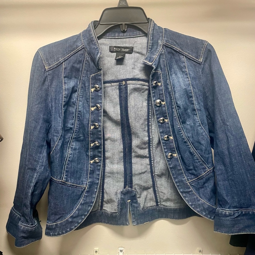 White House /Black Market  Jean Jacket